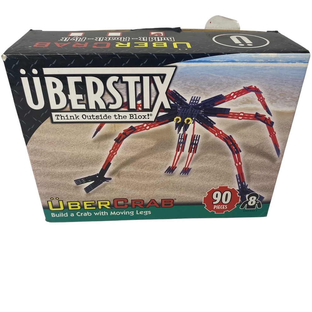 UberStix UberCrab Animal Kingdom 90 Piece Building Set 00401 Moving Legs 2009